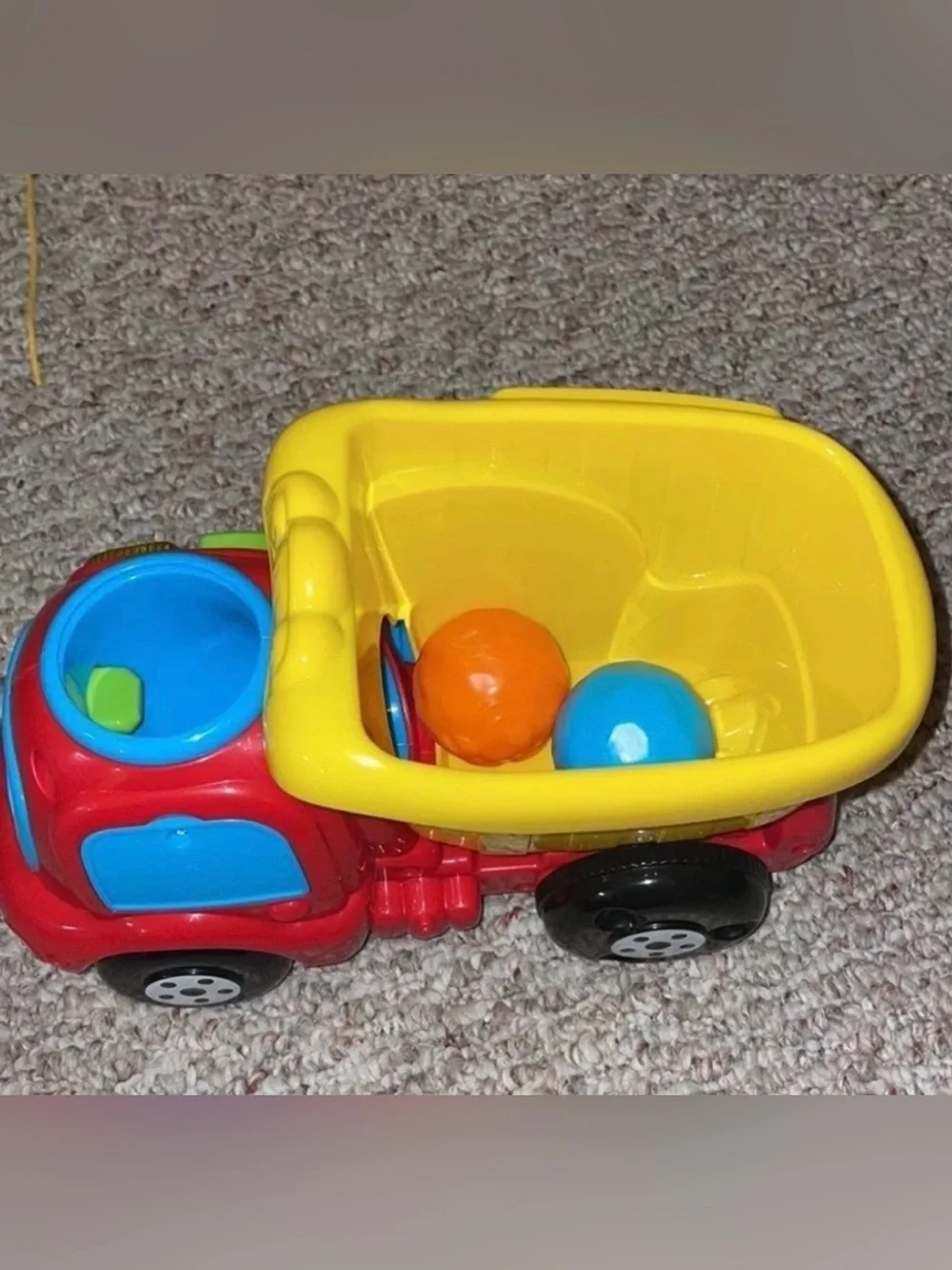 VTech Drop and Go Dump Truck, Yellow